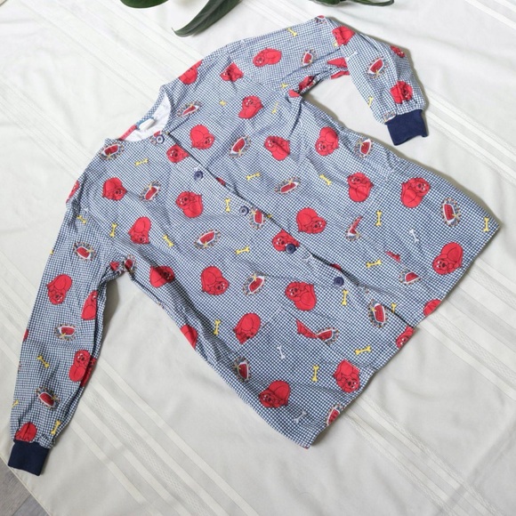 2002 Scholastic Clifford the Big Red Dog scrub shirt - Picture 2 of 8